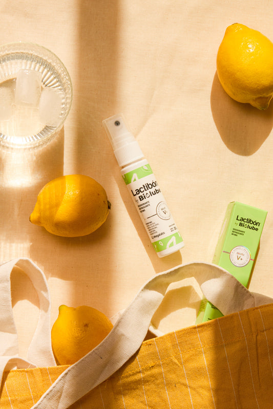 Desodorantes íntimos: ¿Por qué el desodorante refrescante Lactibón by Biolube es ideal para vos?