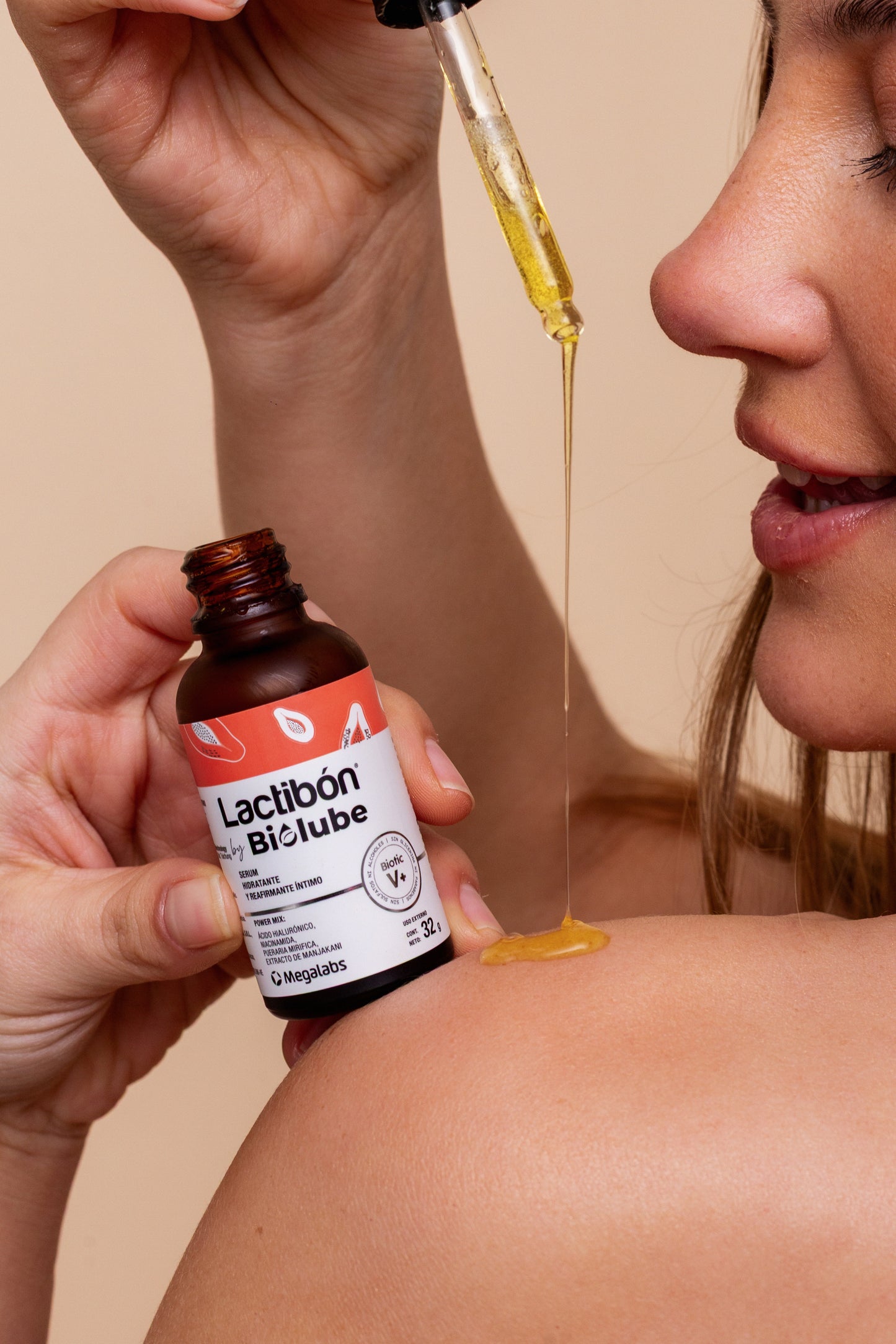 Serum reafirmante e hidratante intimo